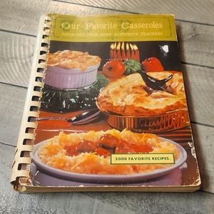 CASSEROLE RECIPES FROM HOME ECONOMICS TEACHERS 1969. 375+ PAGES